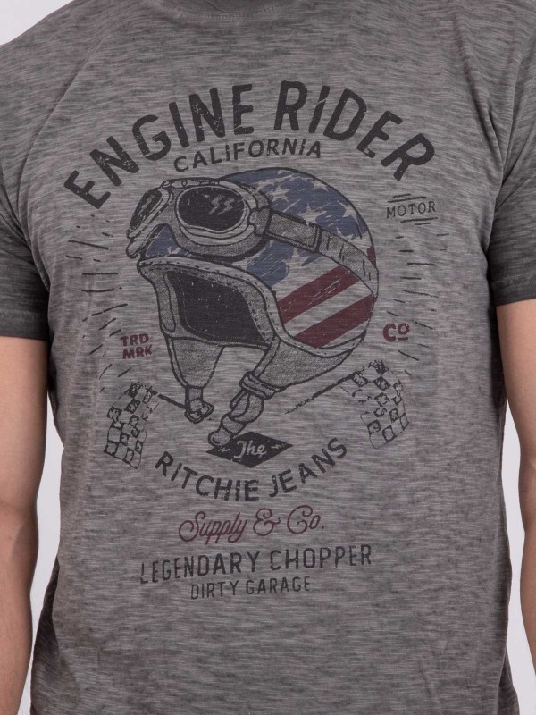 T-shirt manches courtes col...