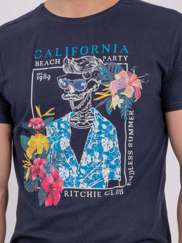 T-shirt manches courtes col...