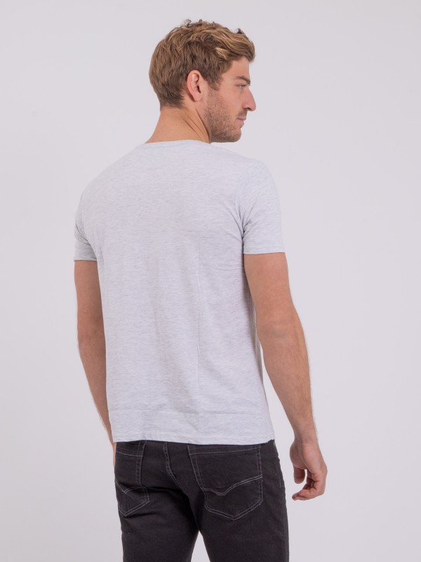 T-shirt manches courtes col...