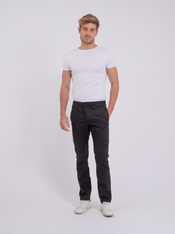 Pantalon CALVI - Negro