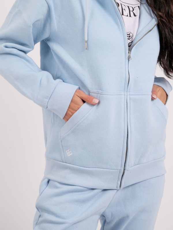 Sweat zippé capuche YVELINE...