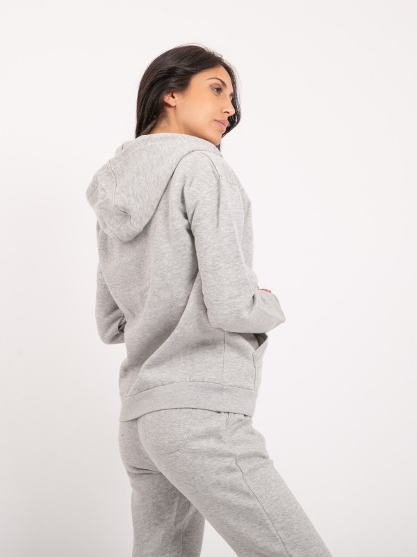 Sweat zippé capuche YVELINE...