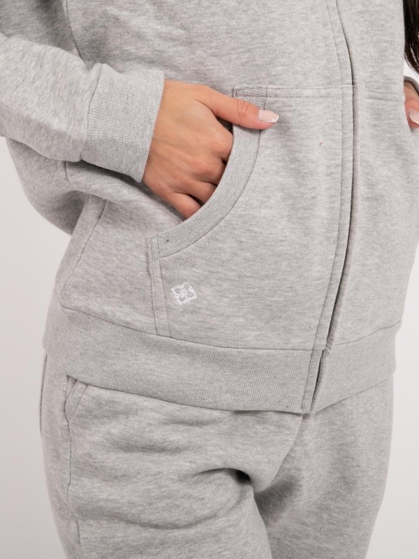 Sweat zippé capuche YVELINE...