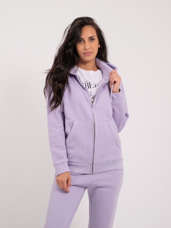 Sweat zippé capuche YVELINE...