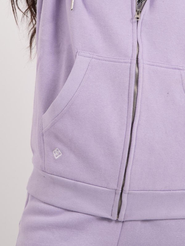 Sweat zippé capuche YVELINE...