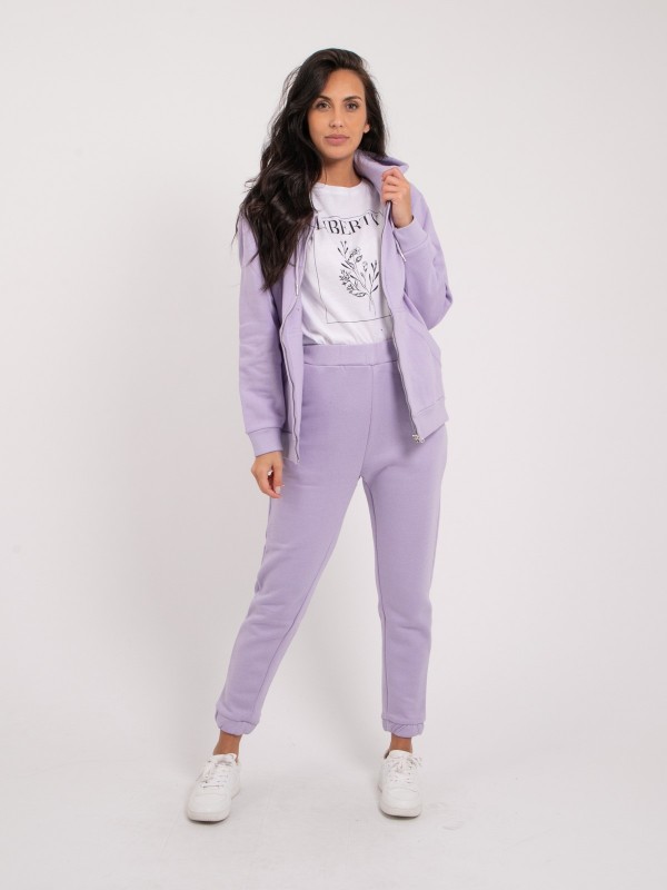 Sweat zippé capuche YVELINE...