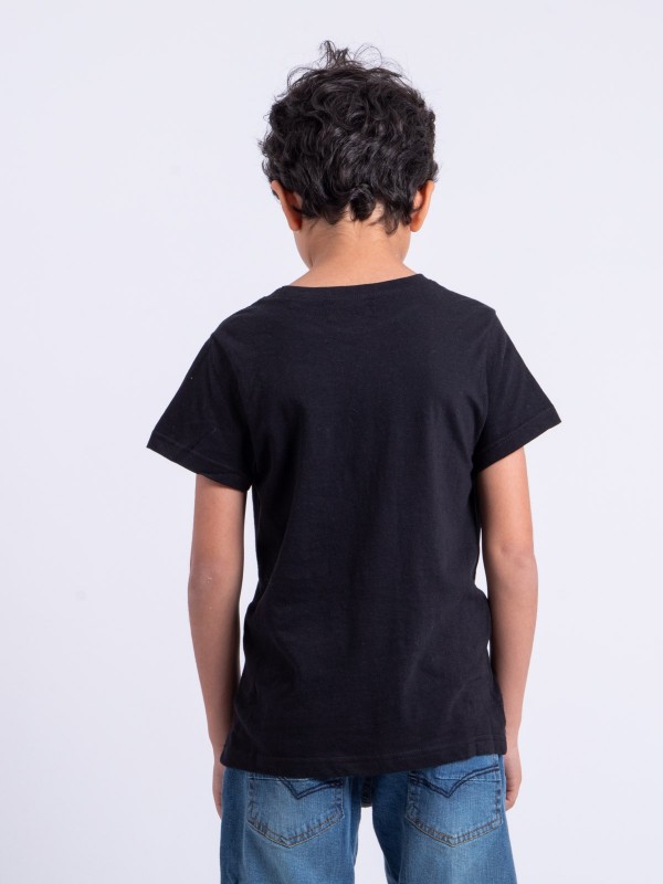 T-shirt col rond pur coton...