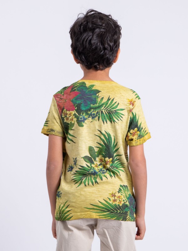 T-shirt manches courtes col...