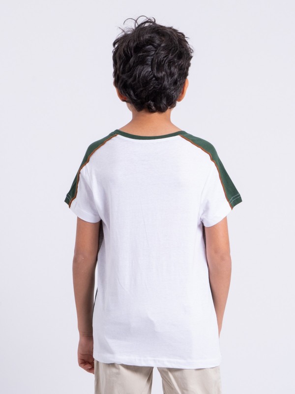 T-shirt manches courtes pur...