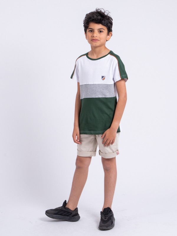 T-shirt manches courtes pur...