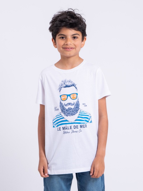 T-shirt manches courtes col...