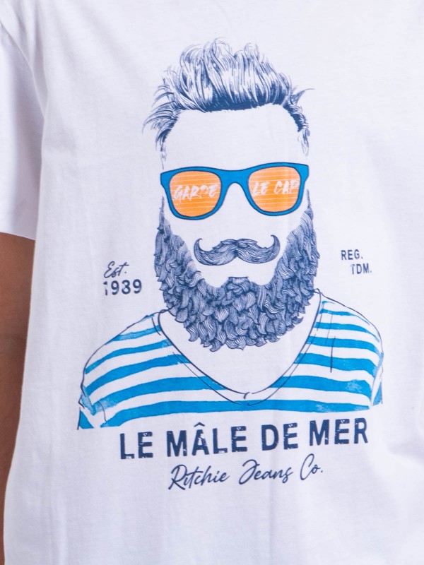 T-shirt manches courtes col...