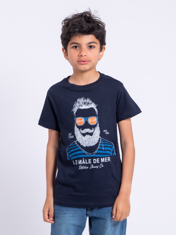 T-shirt manches courtes col...