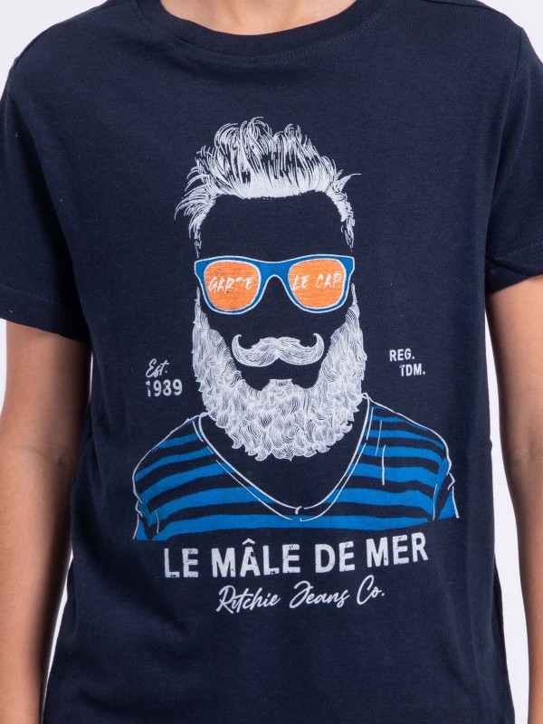 T-shirt manches courtes col...