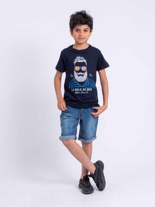 T-shirt manches courtes col...