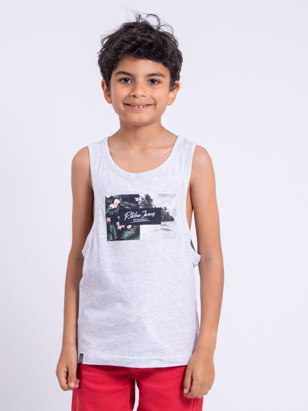 Débardeur col rond pur...