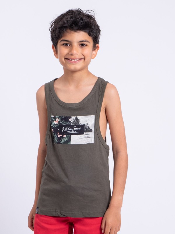 Débardeur col rond pur...