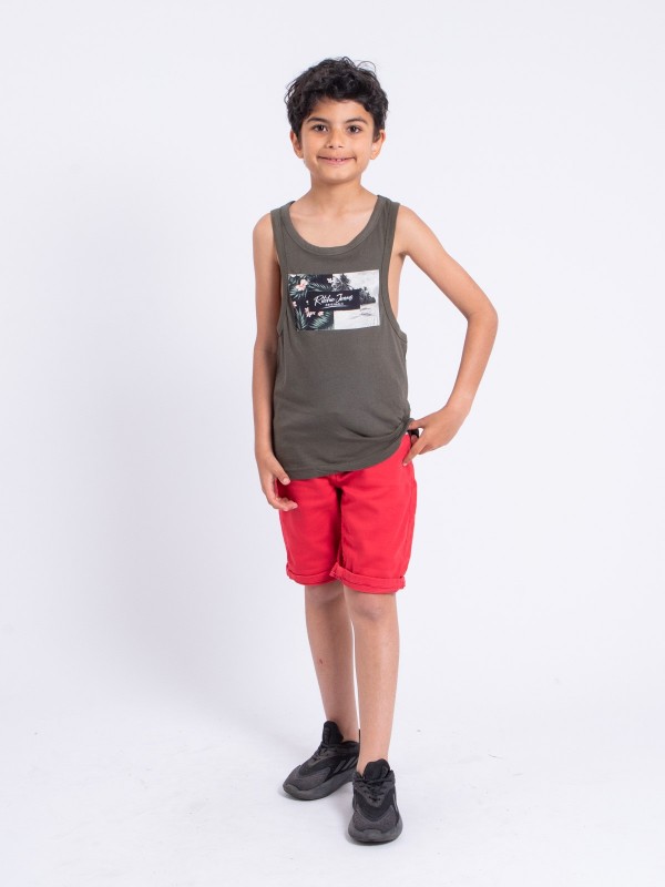 Débardeur col rond pur...