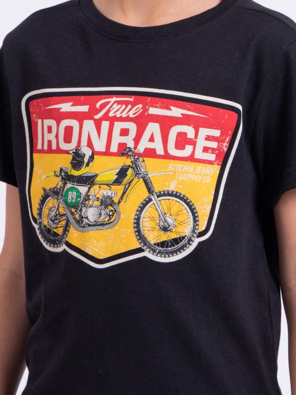 T-shirt manches courtes col...