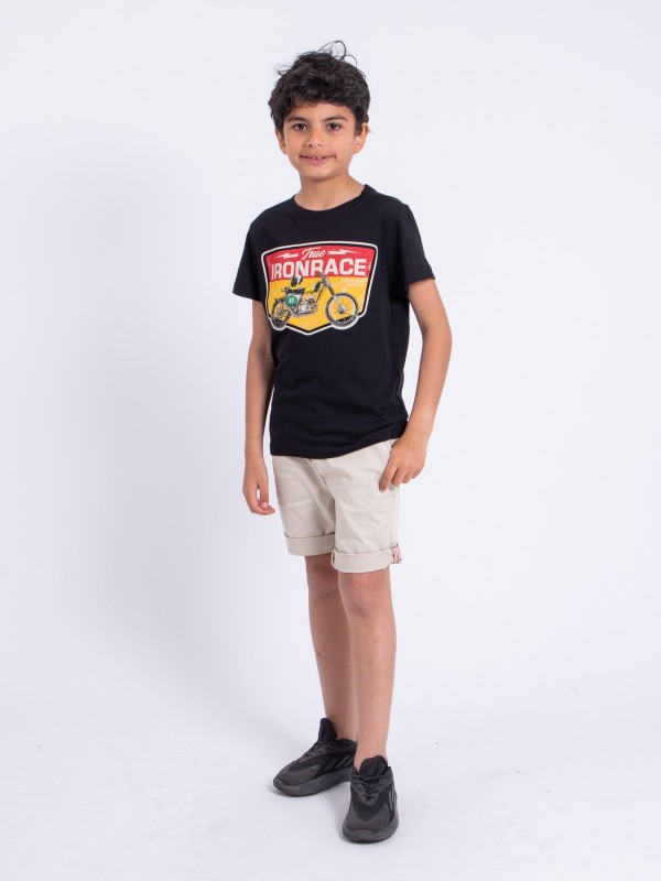 T-shirt manches courtes col...