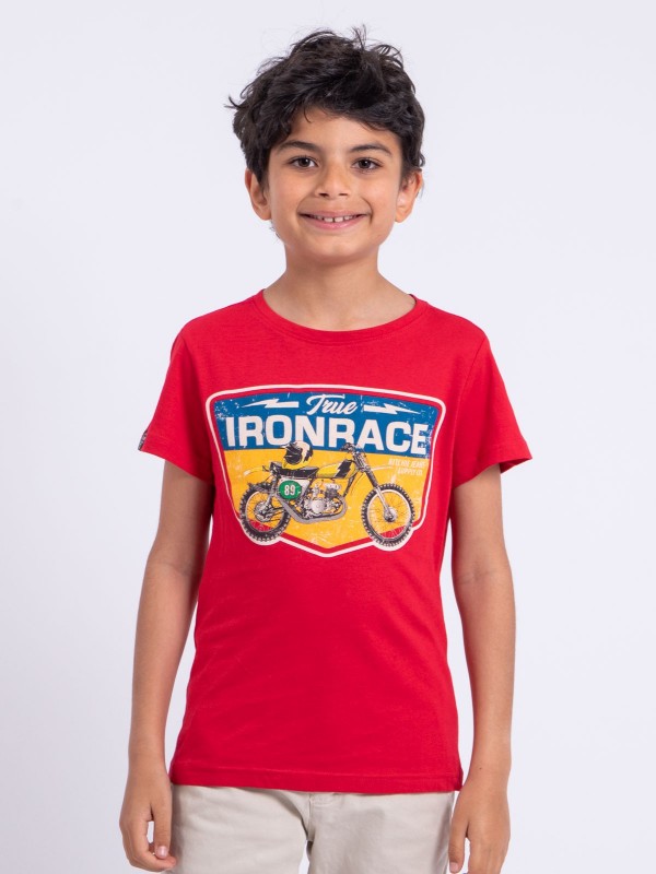 T-shirt manches courtes col...