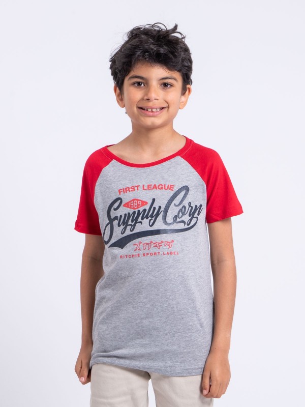 T-shirt manches courtes col...