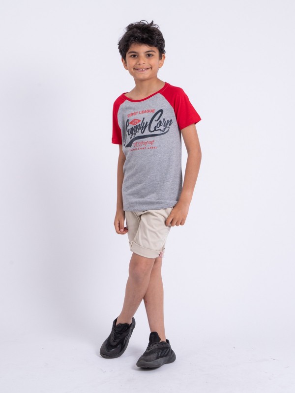 T-shirt manches courtes col...