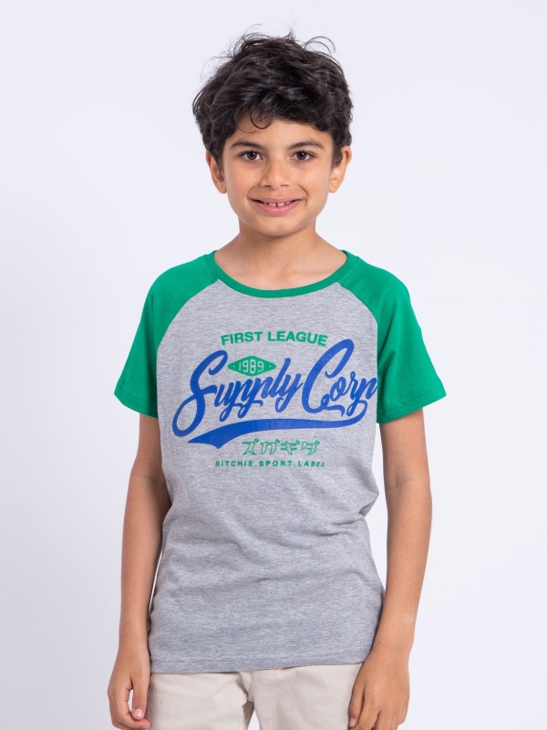 T-shirt manches courtes col...