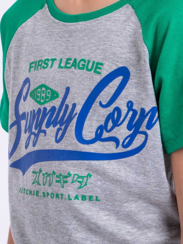 T-shirt manches courtes col...