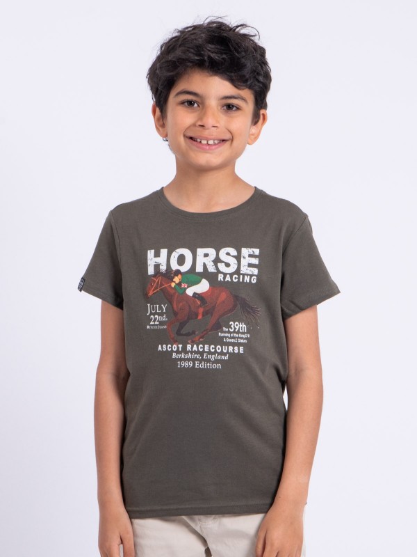 T-shirt manches courtes col...