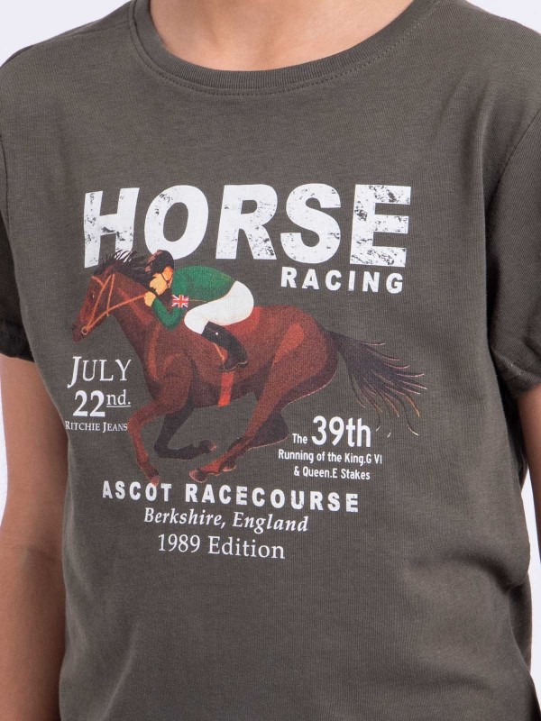 T-shirt manches courtes col...