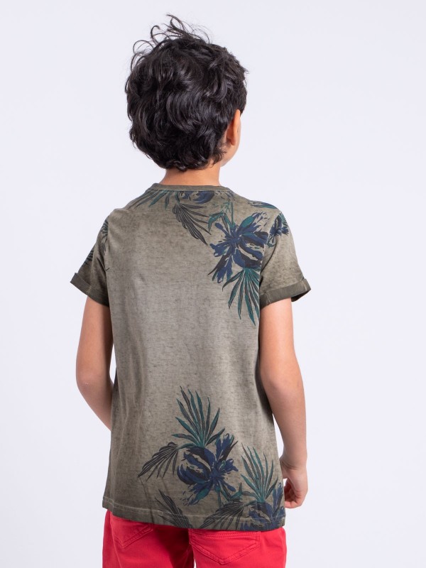 T-shirt manches courtes col...