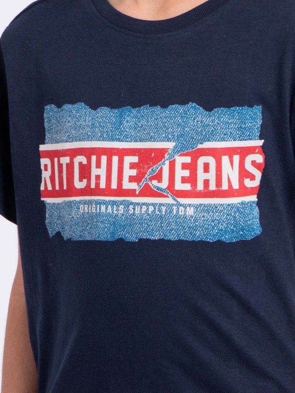 T-shirt manches courtes col...