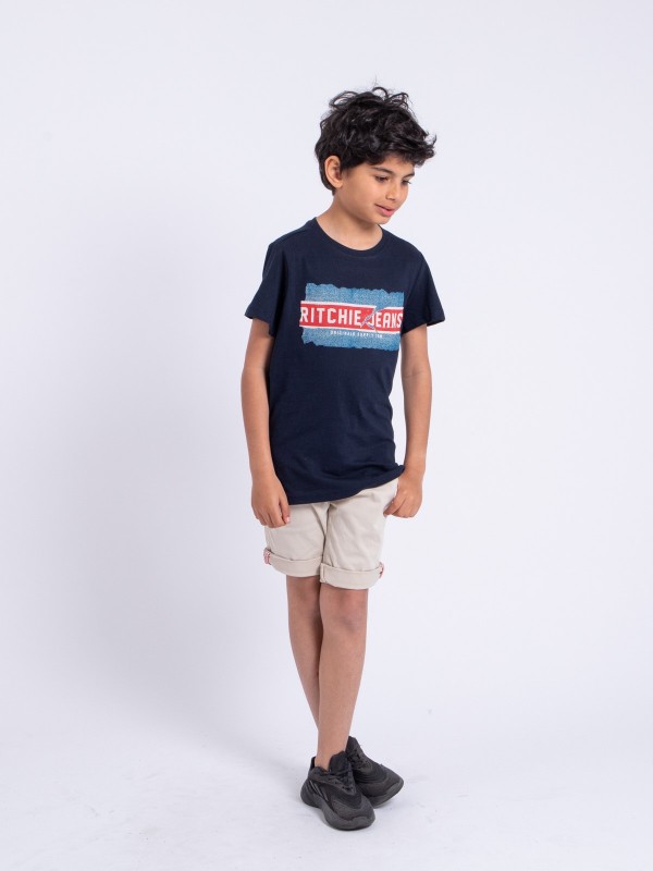 T-shirt manches courtes col...