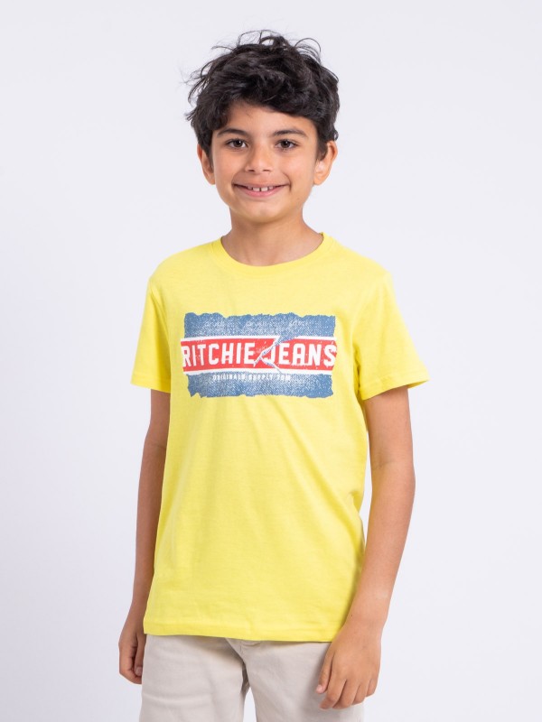 T-shirt manches courtes col...