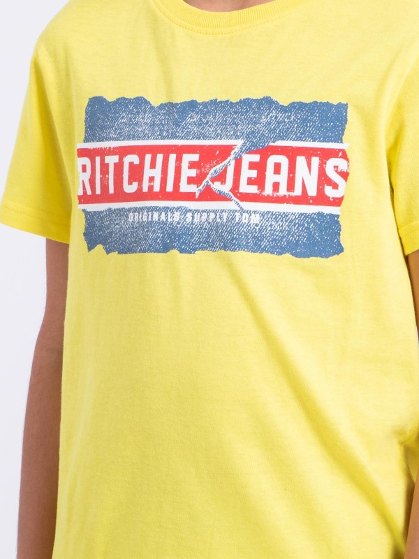 T-shirt manches courtes col...