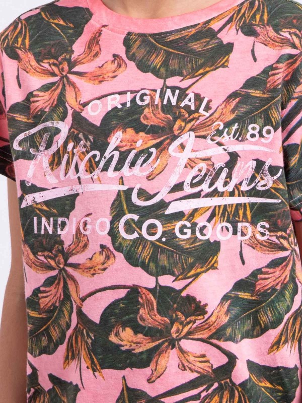 T-shirt manches courtes col...