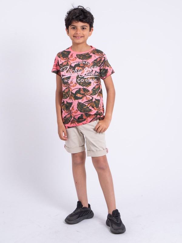 T-shirt manches courtes col...