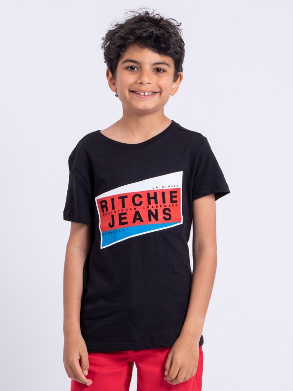 T-shirt manches courtes col...