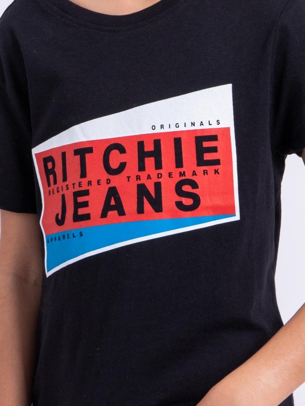 T-shirt manches courtes col...