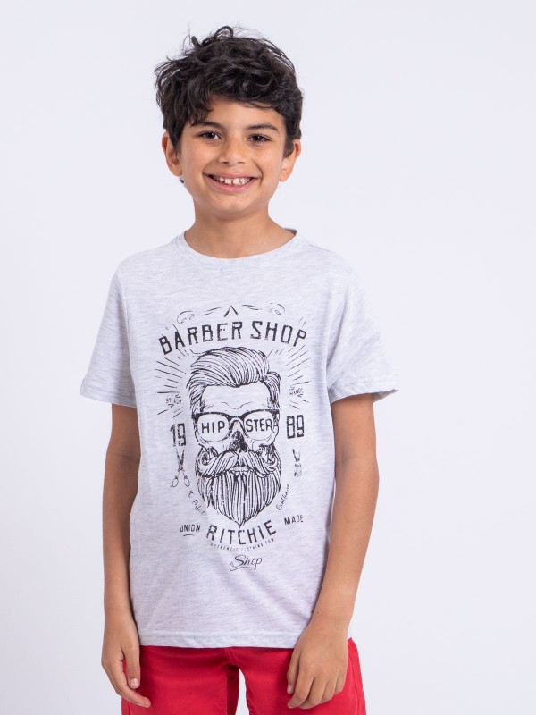 T-shirt manches courtes col...