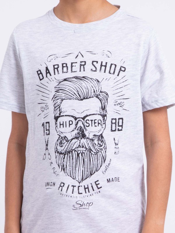 T-shirt manches courtes col...