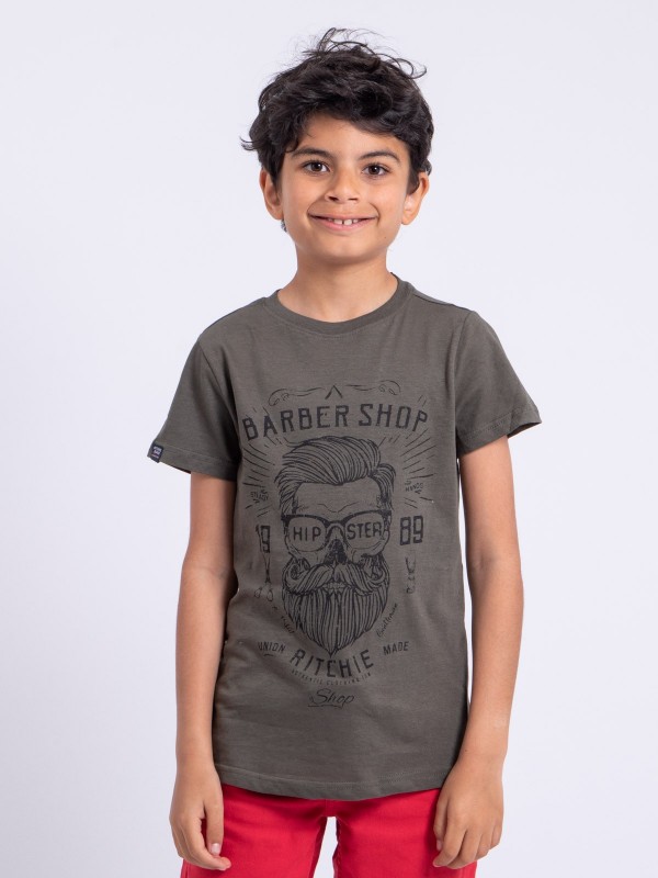 T-shirt manches courtes col...