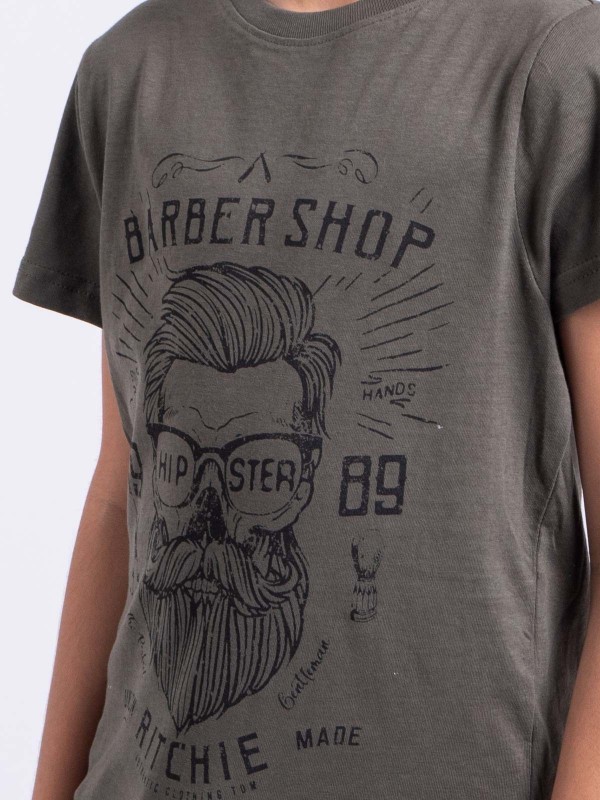 T-shirt manches courtes col...