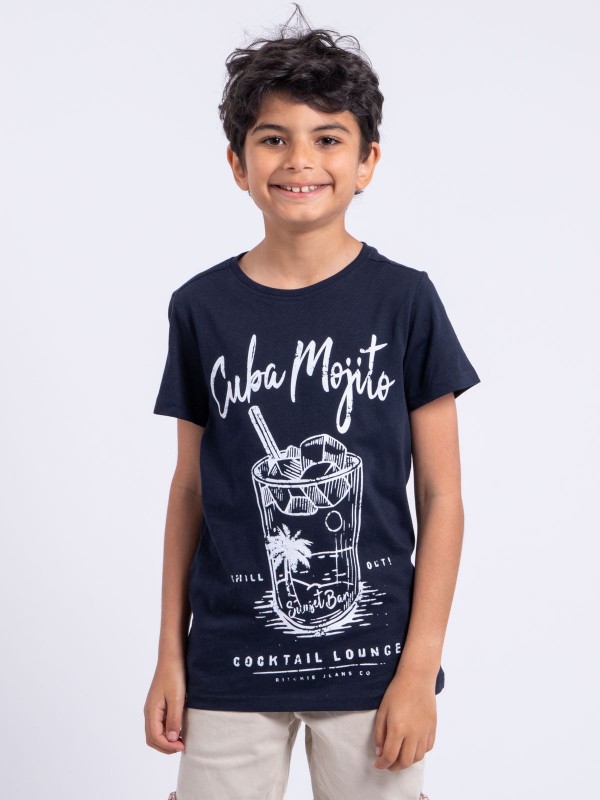 T-shirt manches courtes col...