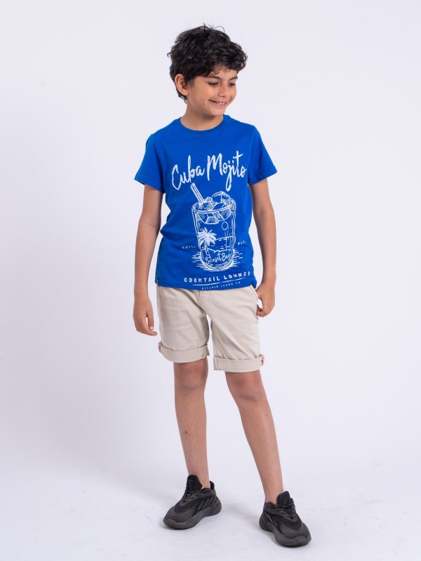 T-shirt manches courtes col...