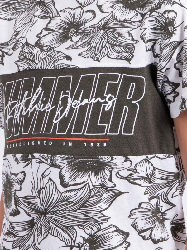 T-shirt manches courtes col...