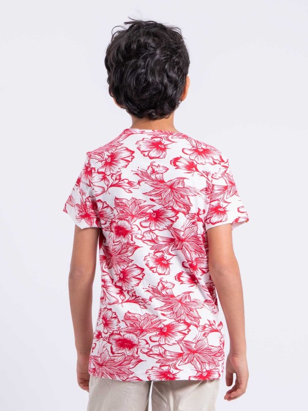 T-shirt manches courtes col...