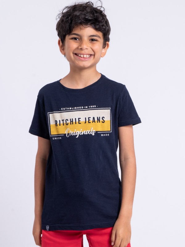 T-shirt manches courtes col...