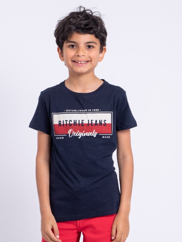 T-shirt manches courtes col...